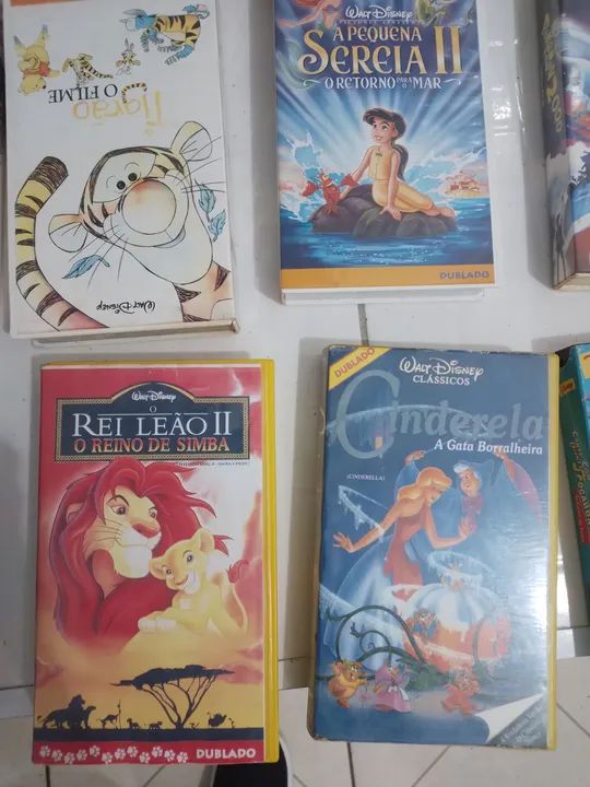 Lote de 10 fitas VHS Disney e outros - Foto 3
