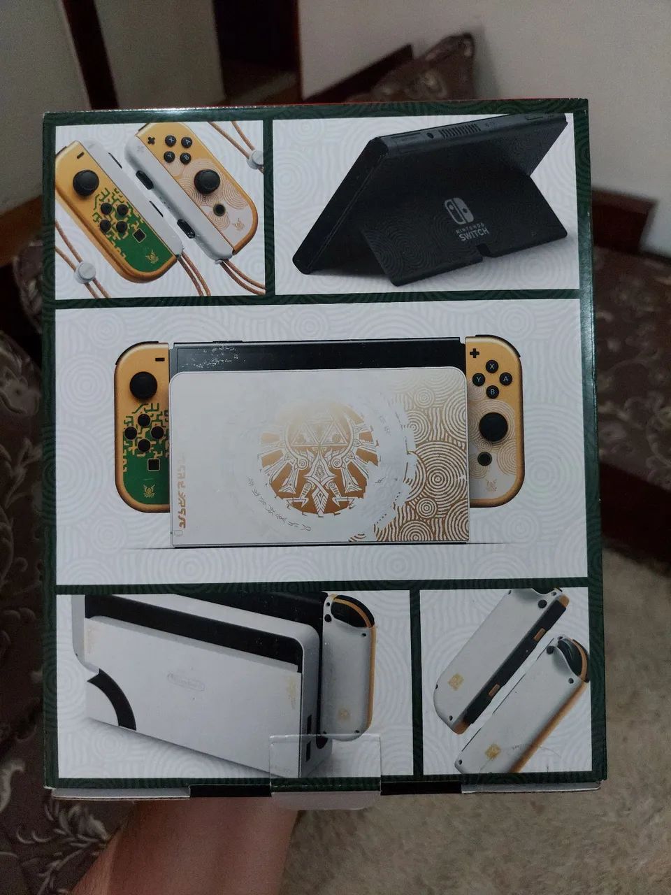 Nintendo Switch OLED Edição Especial Zelda Tears of the Kingdom - Foto 2