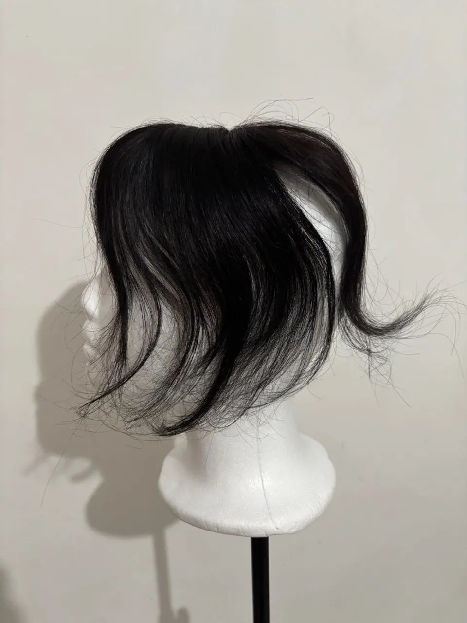 Prótese Capilar cabelo humano Topo franja - Foto 2