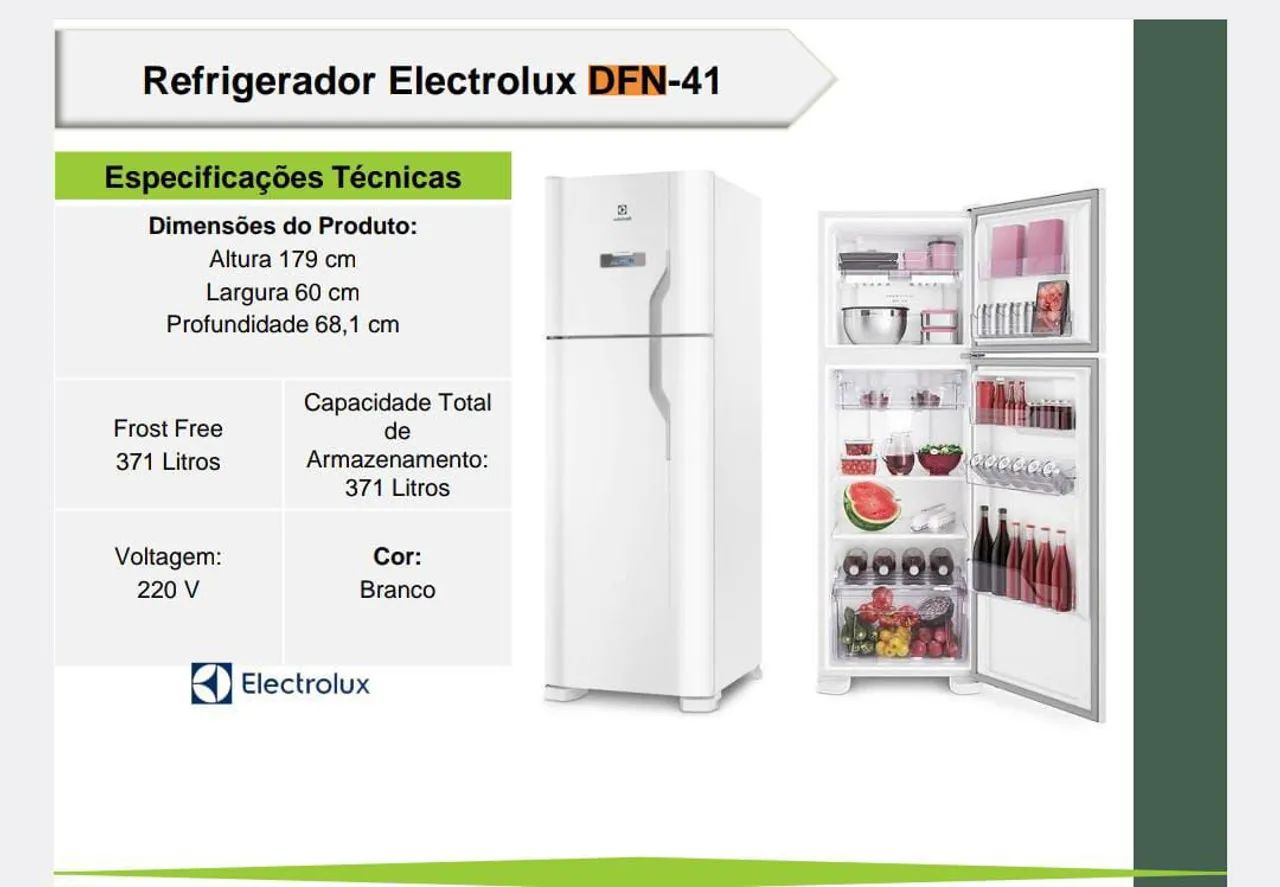 Geladeira Electrolux