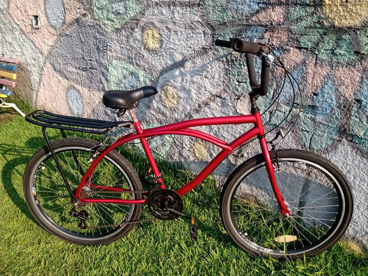 Bicicleta Quadro Caiçara Aro 26 Com 21 Marchas