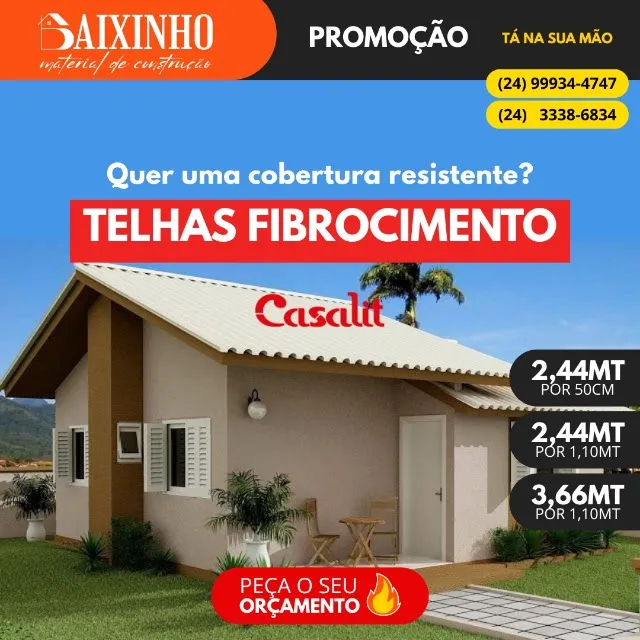 Telhas de Fibrocimento Casalit