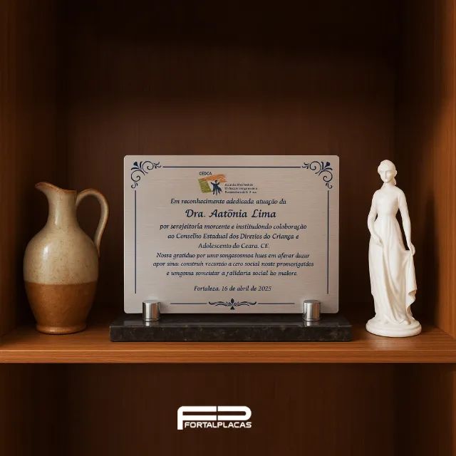 Troféu para homenagem - Foto 5