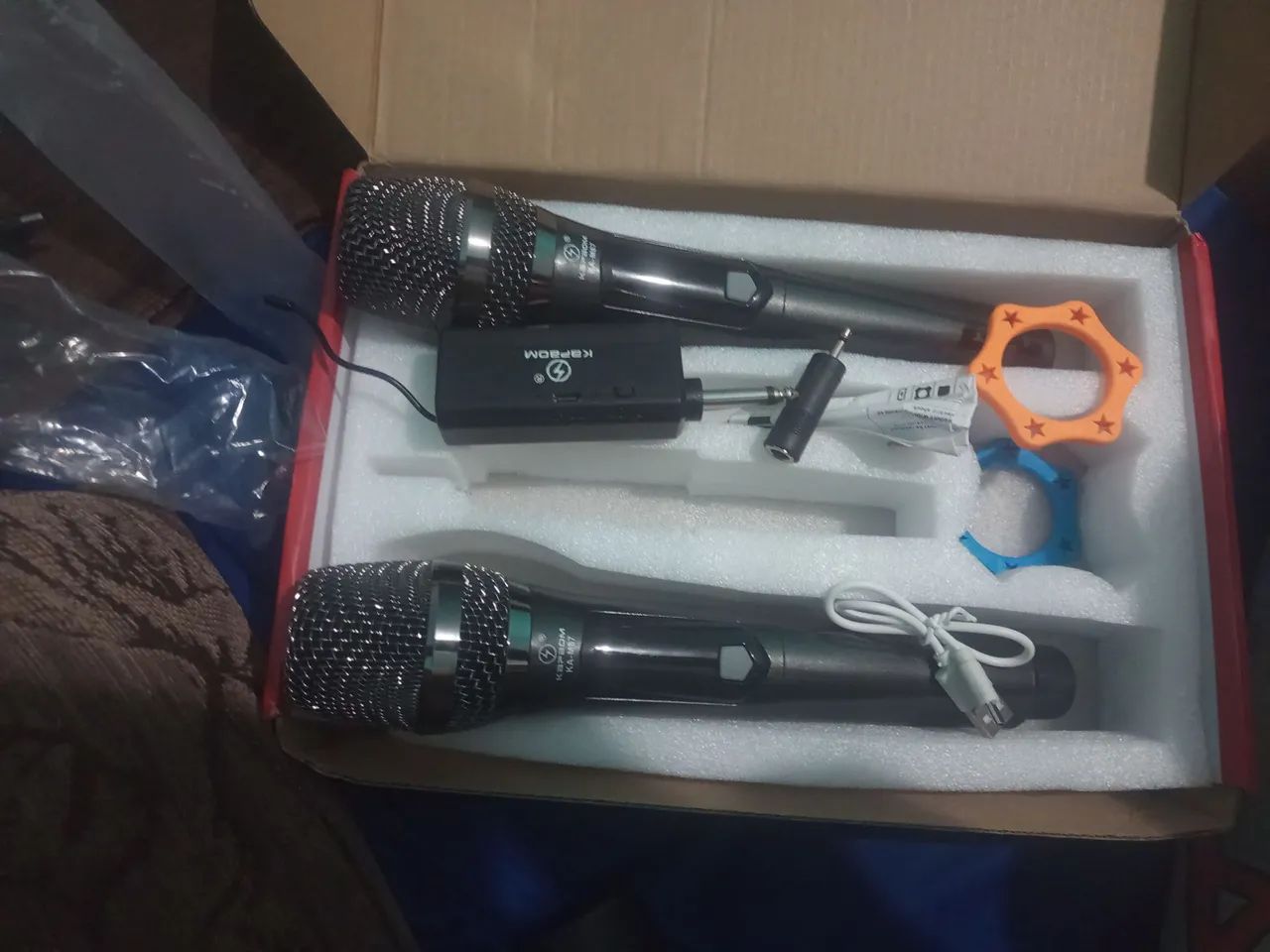 Microfones sem Fio Profissionais - Kit Completo! - Foto 2