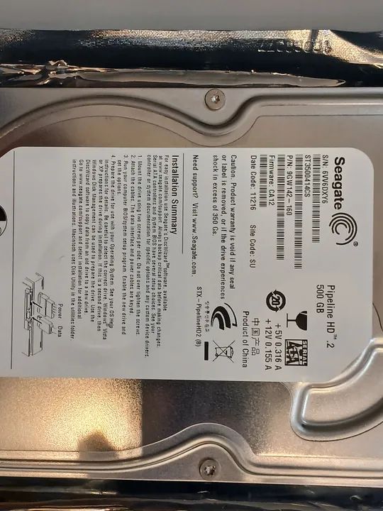 HD Seagate 500GB SATA - Foto 2