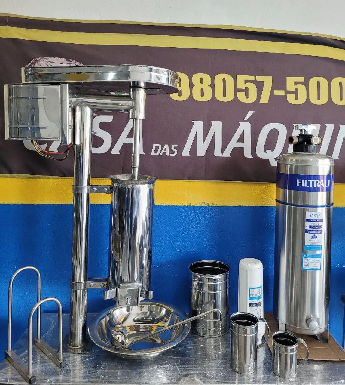 Kit Básico Inox para Açaí - Equipamento Comercial - Foto 3