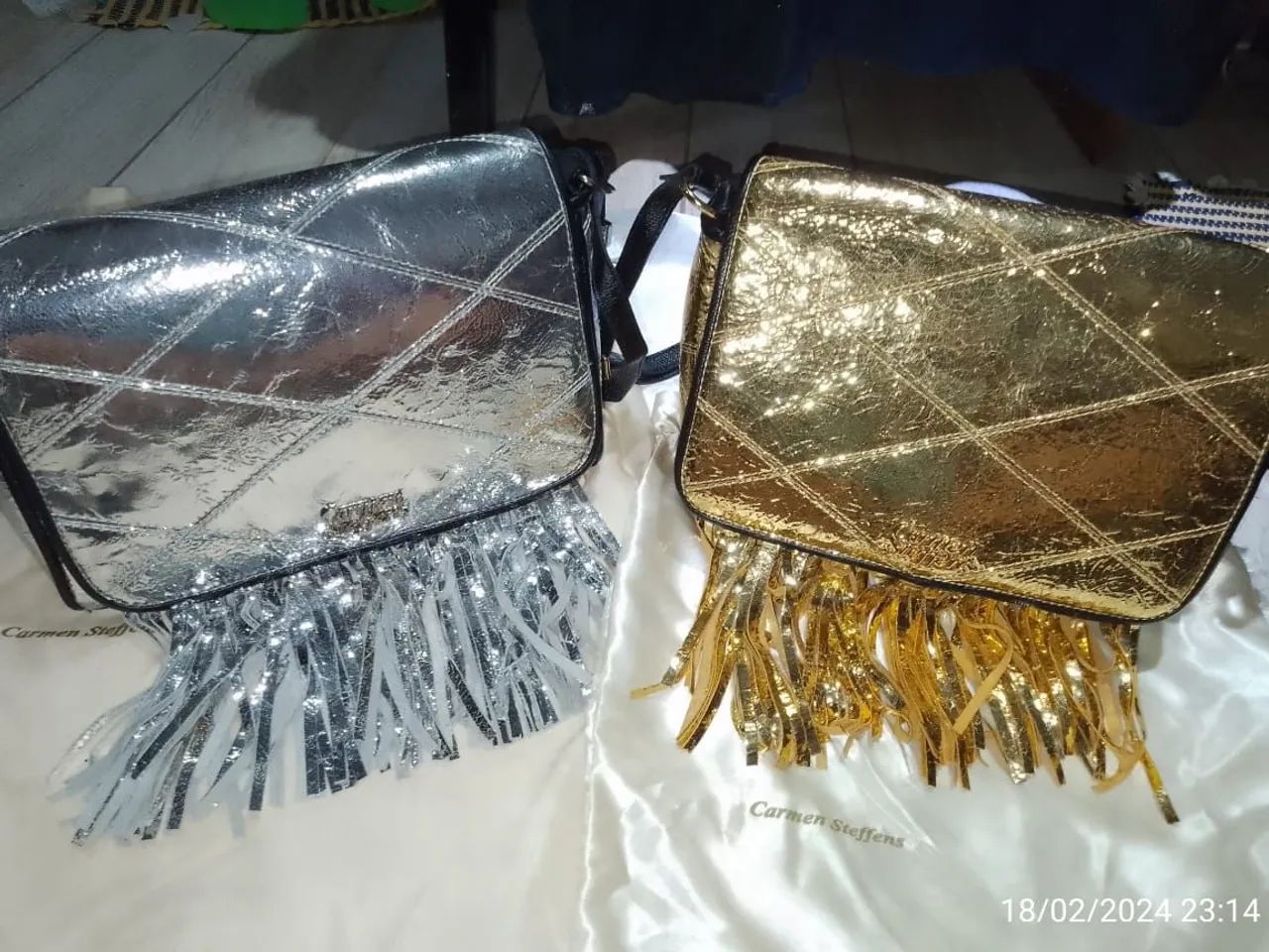 Vendo 2 bolsas Carmen Steffens novas 