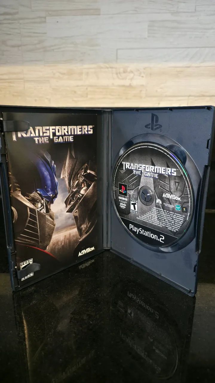Transformers: The Game - PS2 original americano COMPLETO - Foto 2