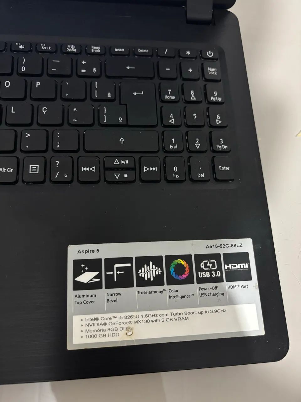 Notebook Acer I564312419841409121