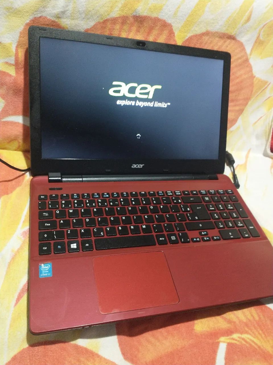 Notebook Acer Core i7, memória ram 8GB, leia a descrição!