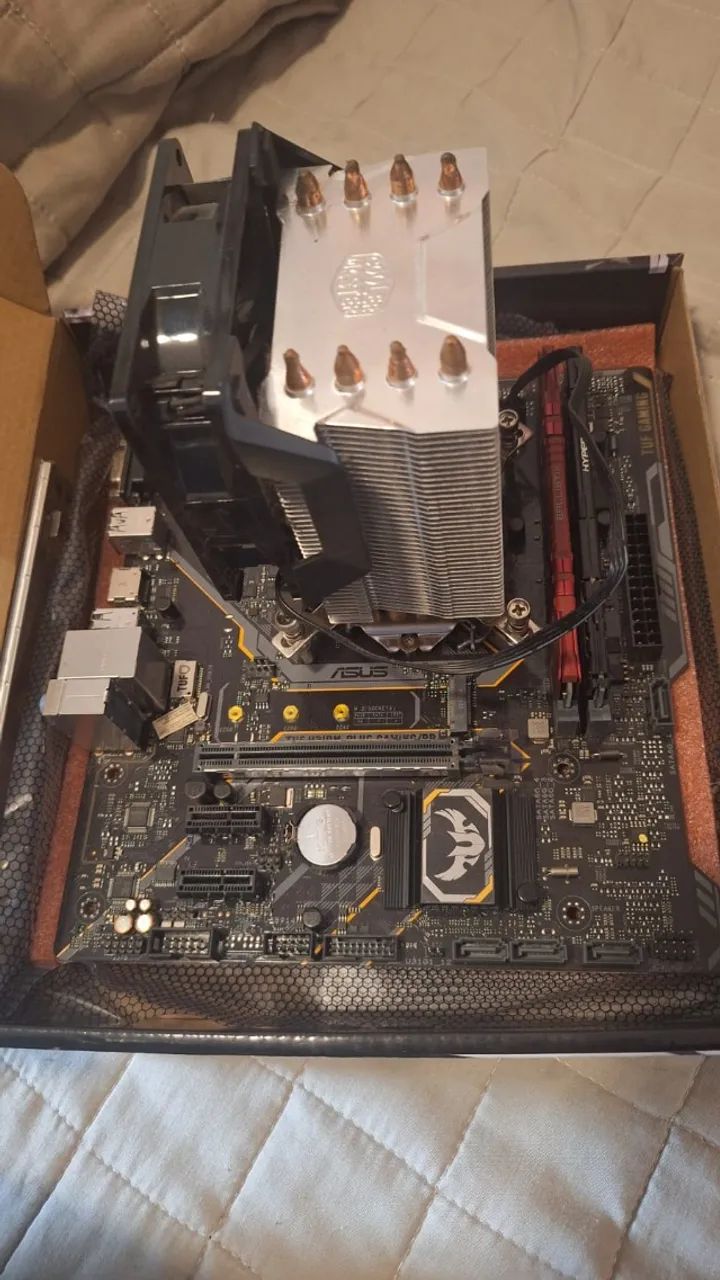 Kit: Processador + Placa-Mãe + Cooler + Memória RAM + Fonte - Foto 3