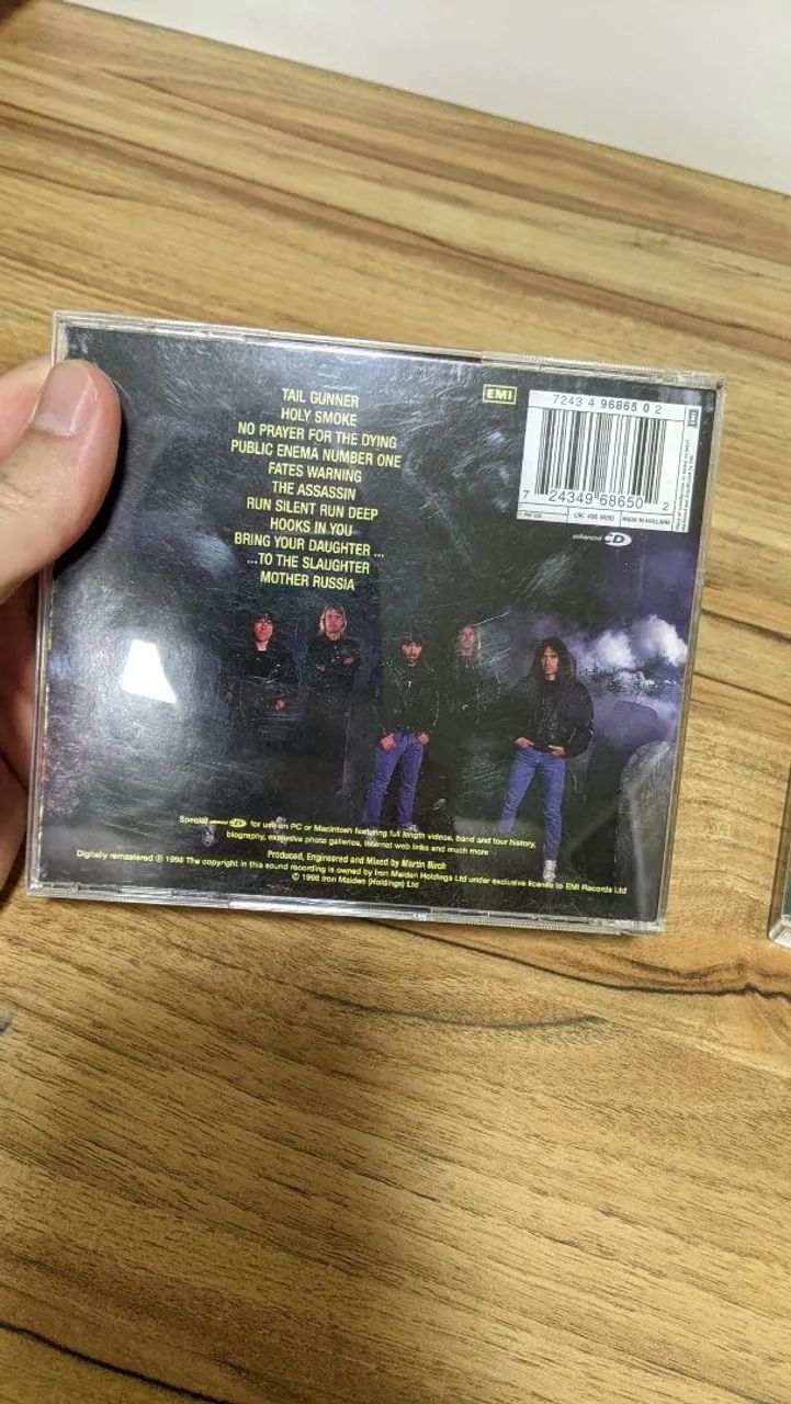 Iron Maiden - No Prayer For The Dying - CD Europeu - Foto 4