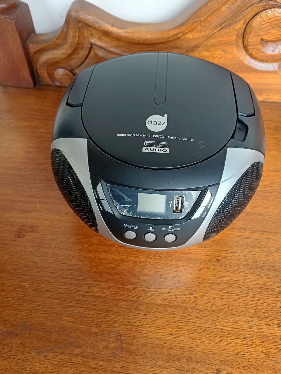 Rádio Dazz AM FM MP3 USB e cd 