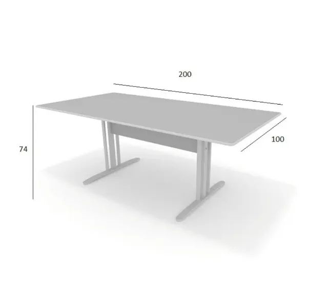 MESA DE ESCRITÓRIO TAMANHO  GRANDE COM  GAVETEIRO - Foto 4