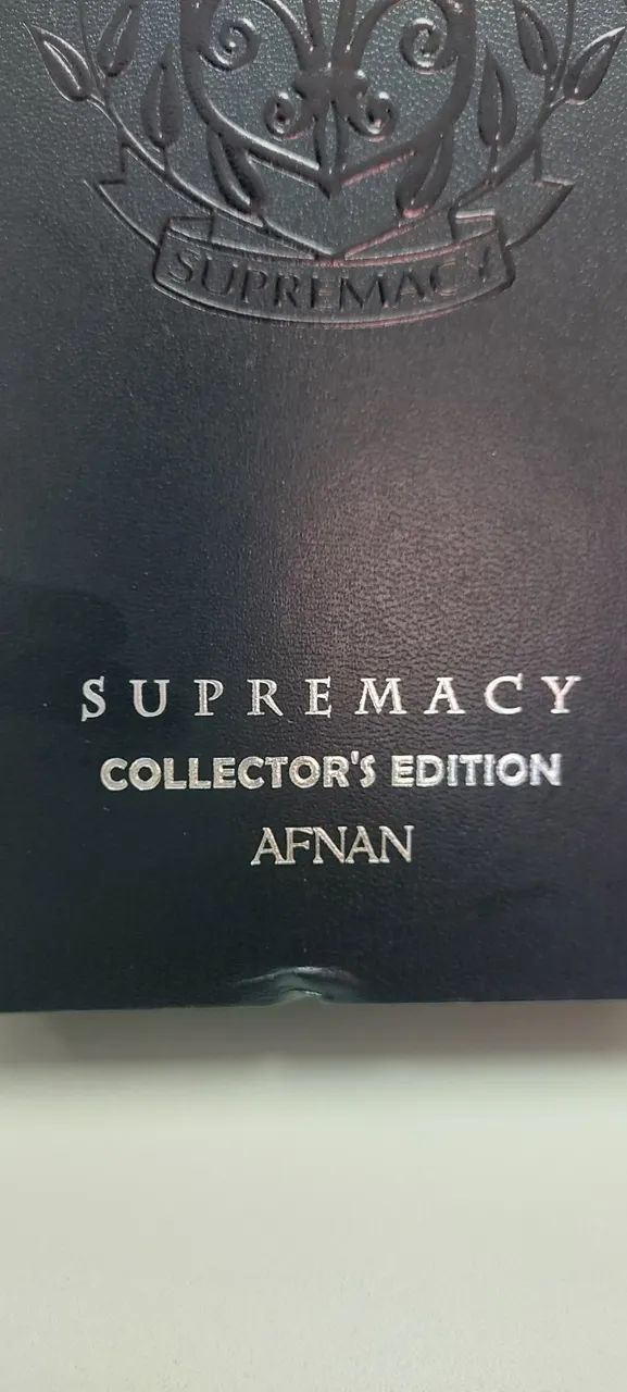 Perfume masculino Supremacy Collector's Edition AFNAN - 100 ml - Foto 2
