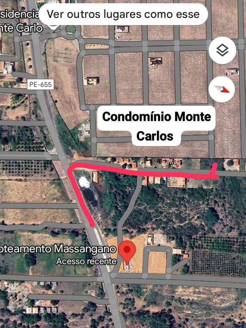 Terreno ao lado do codominio monte Carlos  - Foto 4