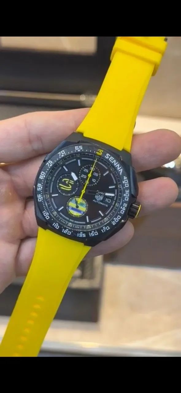 Relógio Tag Heuer Edição Especial Ayrton Senna lançamento - Foto 2