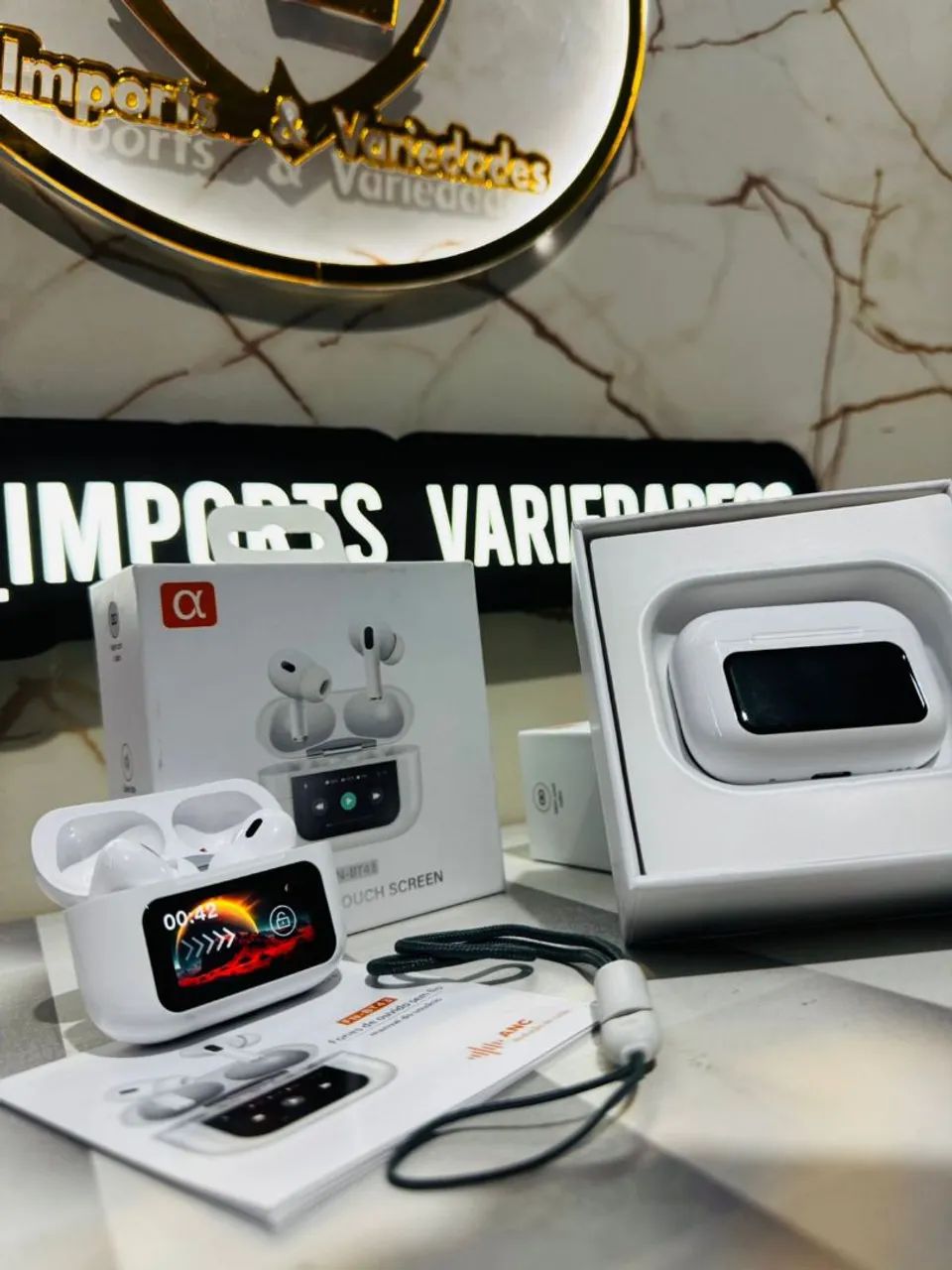 Fone de Ouvido TWS Full Color com Cancelamento de Ruído - Foto 4
