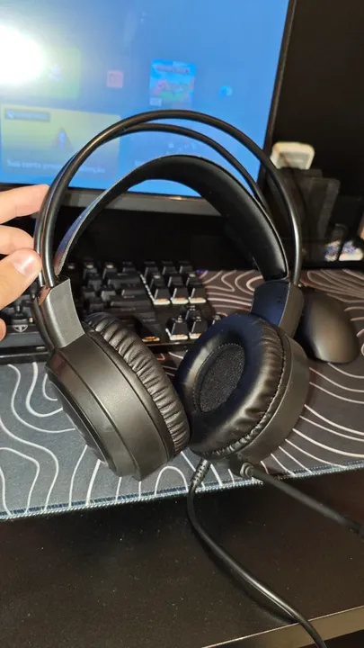 Headset Gamer Ninja - Ótimo Som e Microfone
