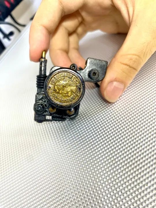 Máquina Tattoo Mummy Transverse + Fonte e acessórios  - Foto 5