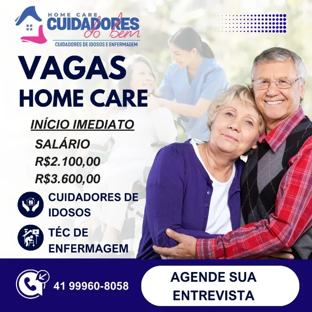 "vaga de cuidadora de idosos" - Vagas de emprego no Brasil