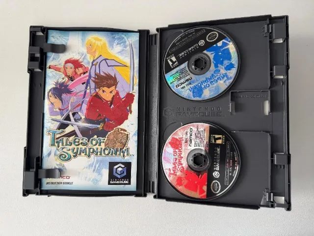 Jogo Tales of Symphonia - Nintendo GameCube - Completo com caixa, capa, e manual Original - Foto 2