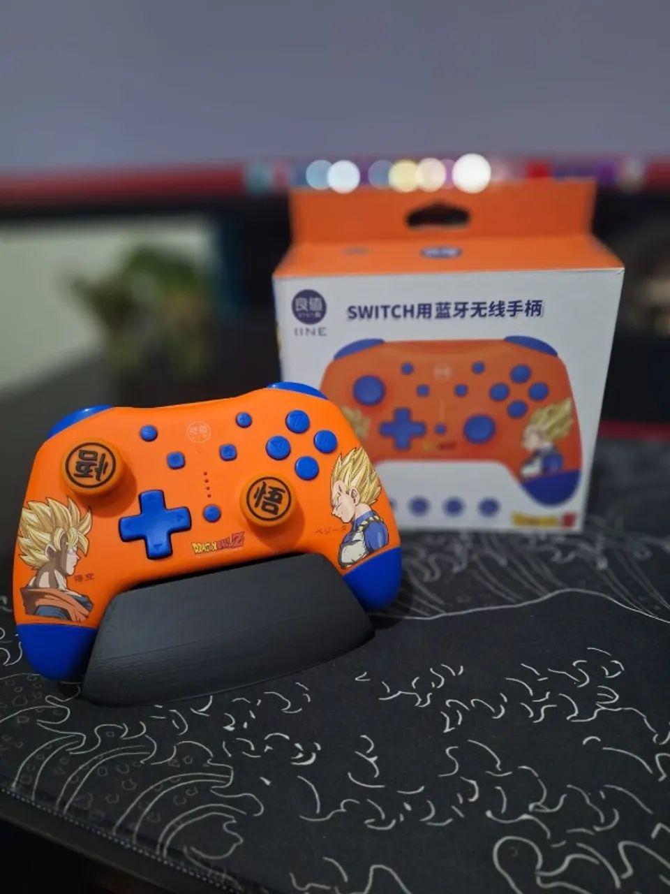 Controle Gen4 Pro Bluetooth Original IINE - Switch e PC - Dragon Ball Z