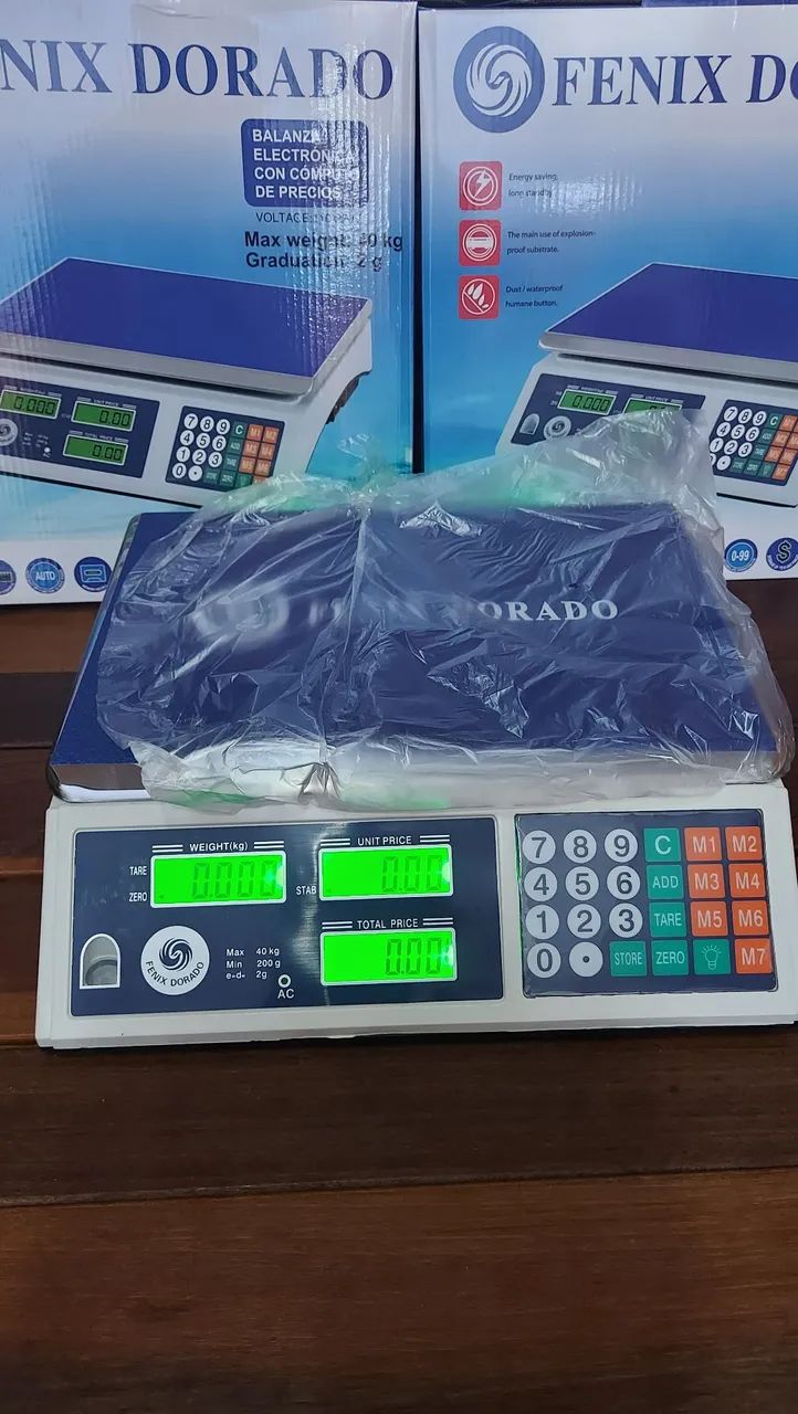 Balança Eletrônica Digital Fenix Dorado 40kg