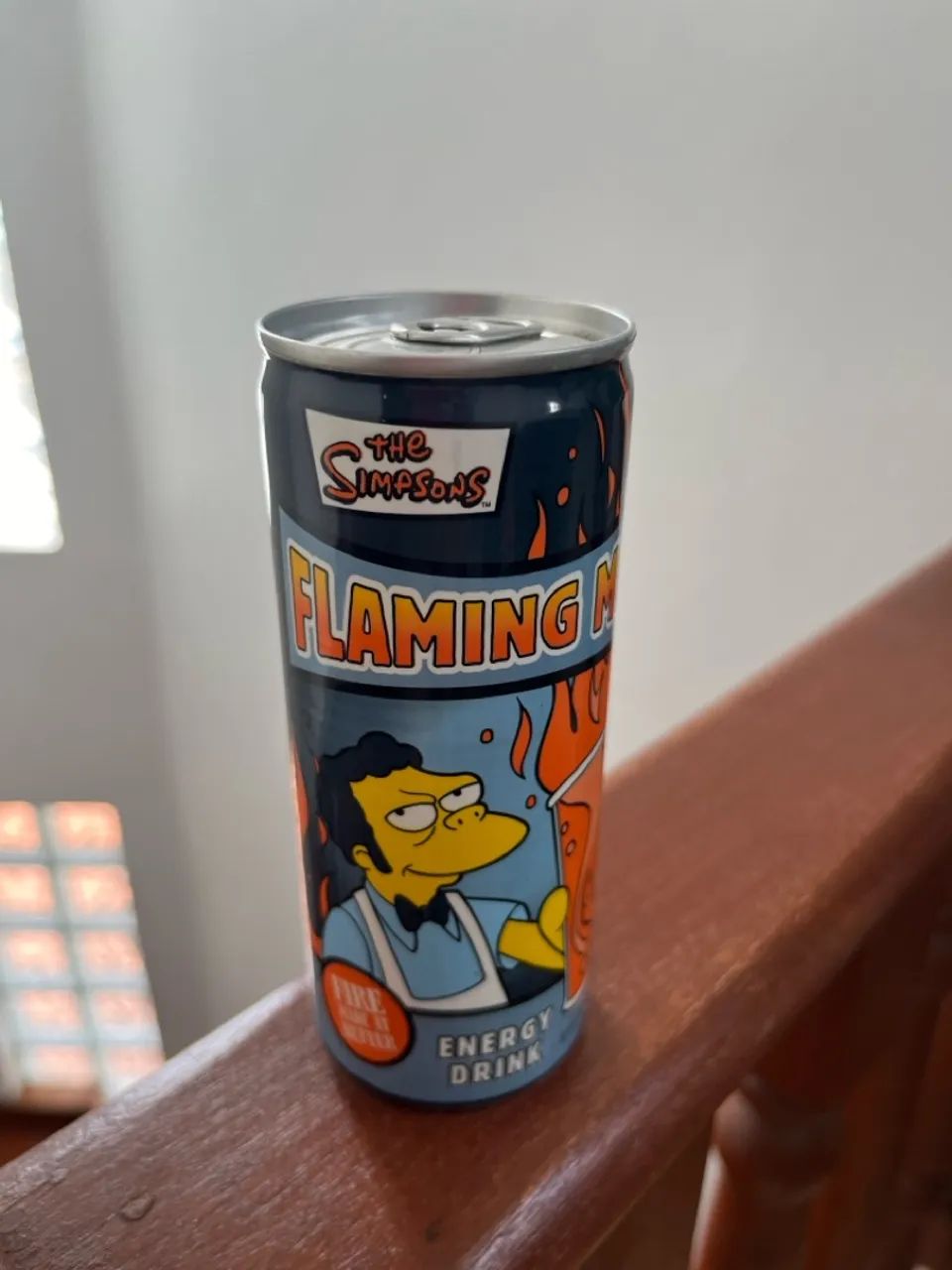 THE SIMPSONS LATA ENERGY DRINK FLAMING MOE - ORIGINAL