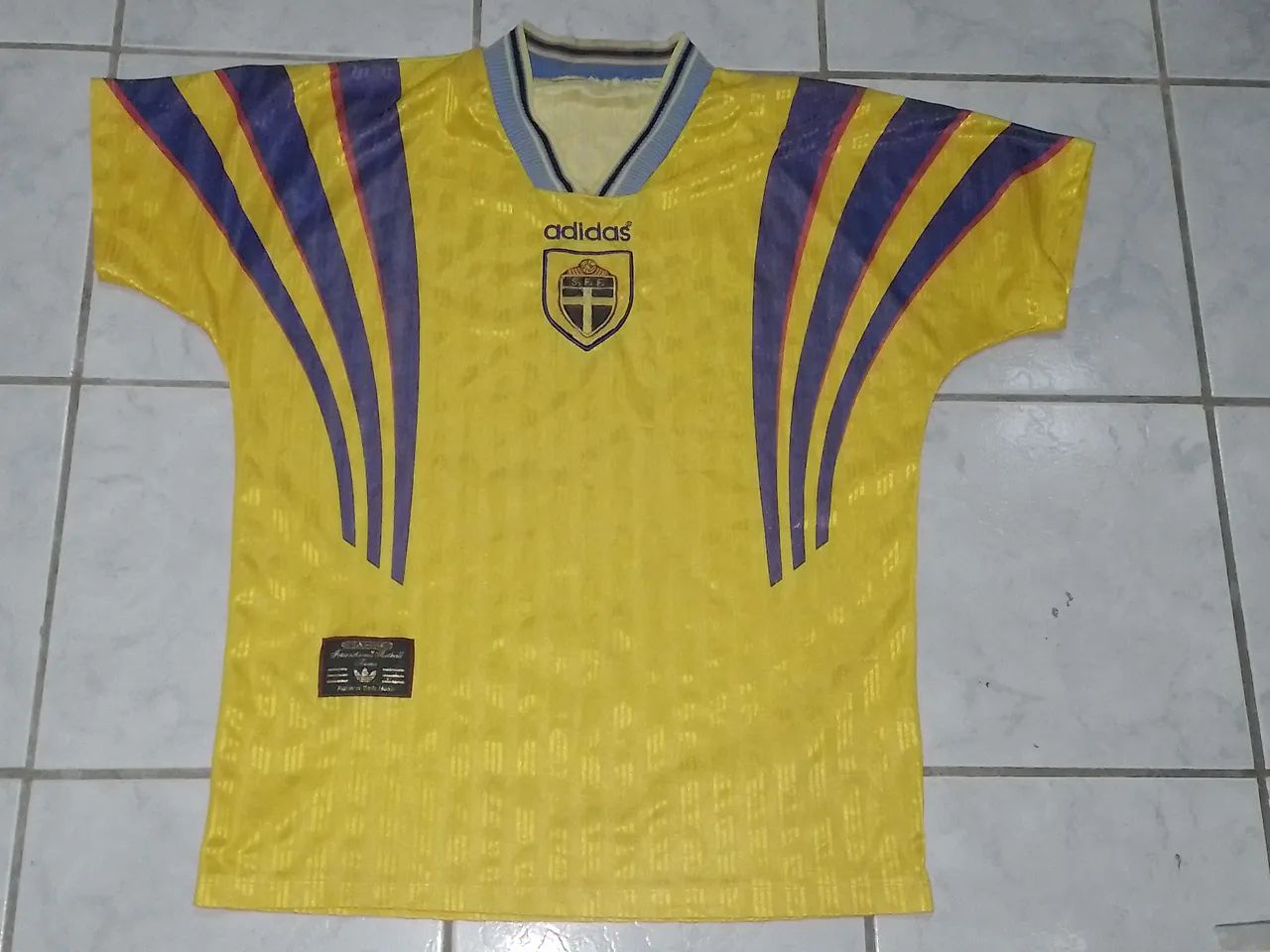 Camiseta de Futebol Suécia Adidas