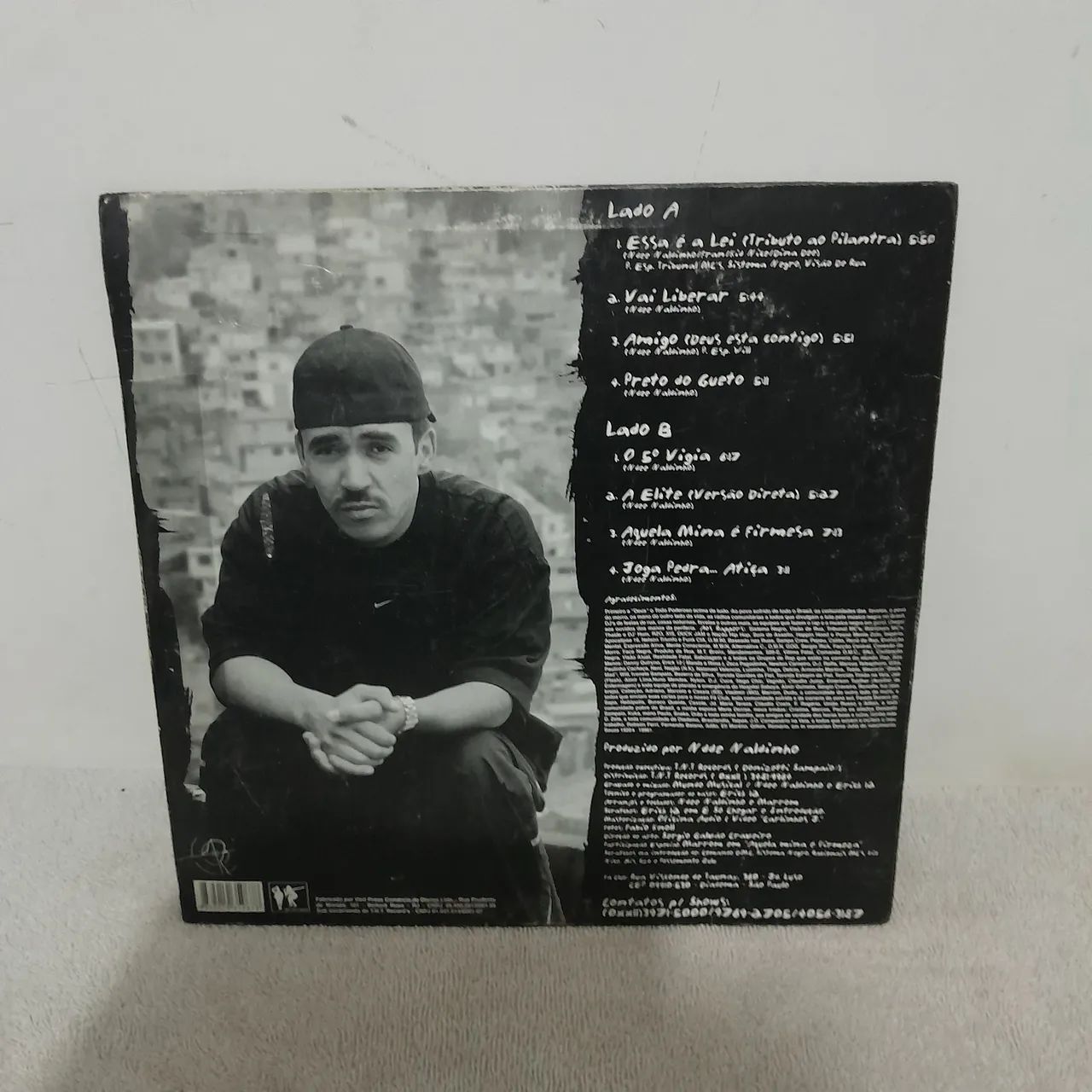 Lp ndee naldinho preto do gueto 1 prensagem independente  - Foto 2