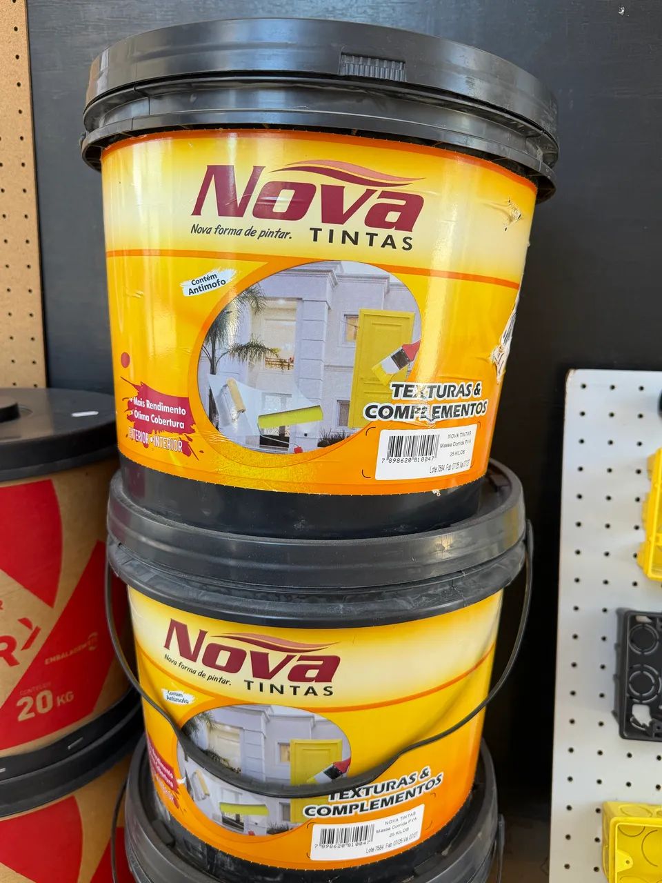 Massa Corrida PVA 25KG Nova Tintas