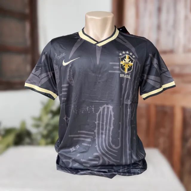 Camisa do Brasil Preta Nordeste (G) 