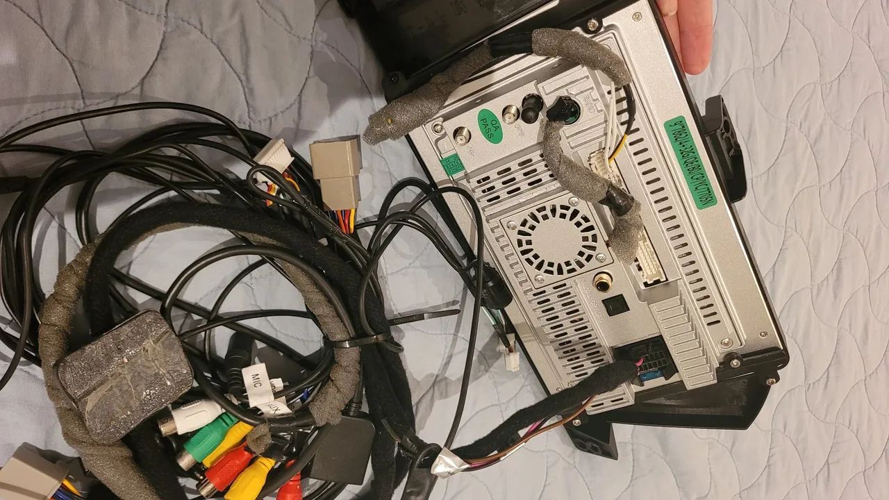 <br>central multimidia 9 polegadas 2din android 12.0 usada<br>R$650 - Foto 2