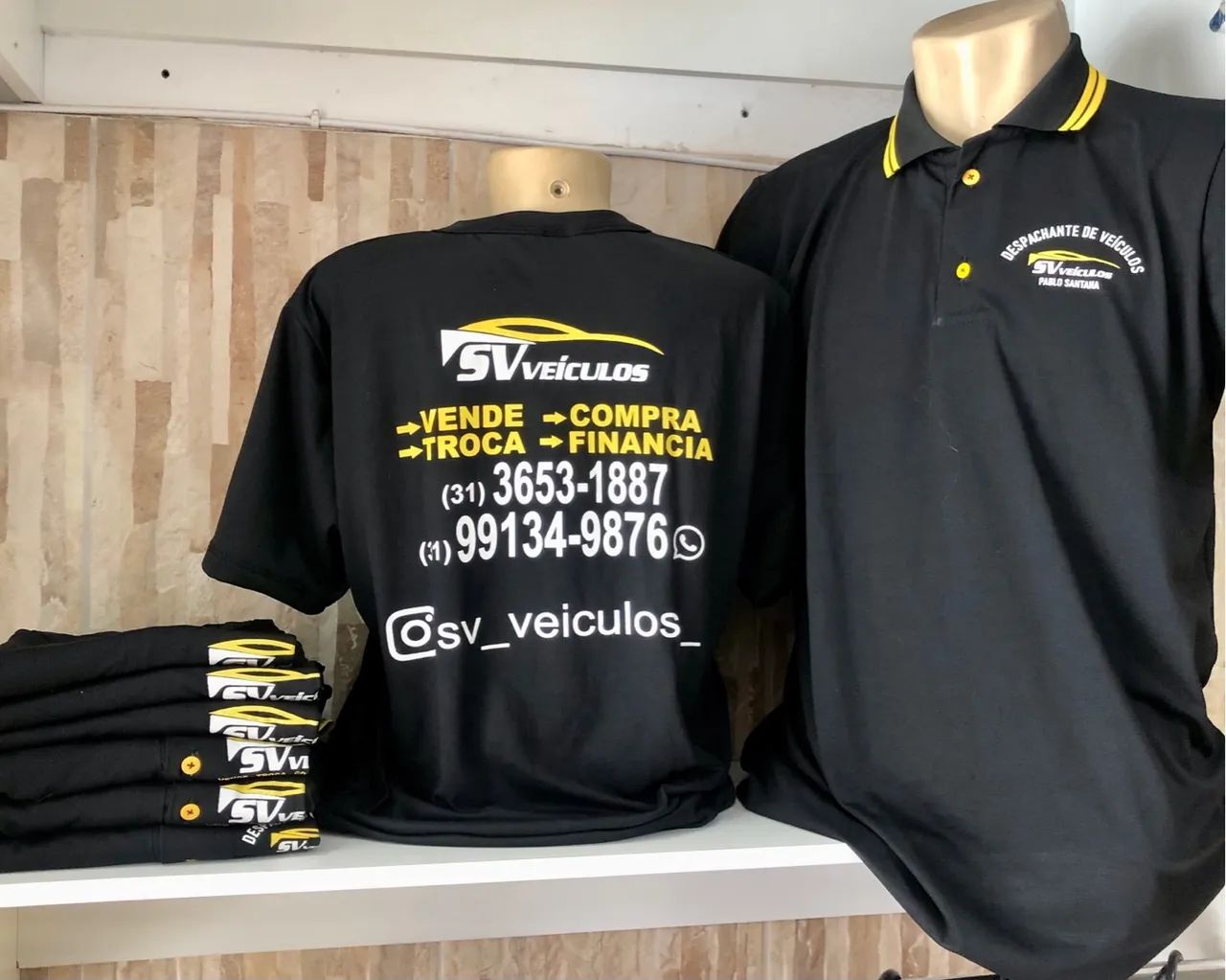Camisas Polo social e tradicionais personalizadas  - Foto 5