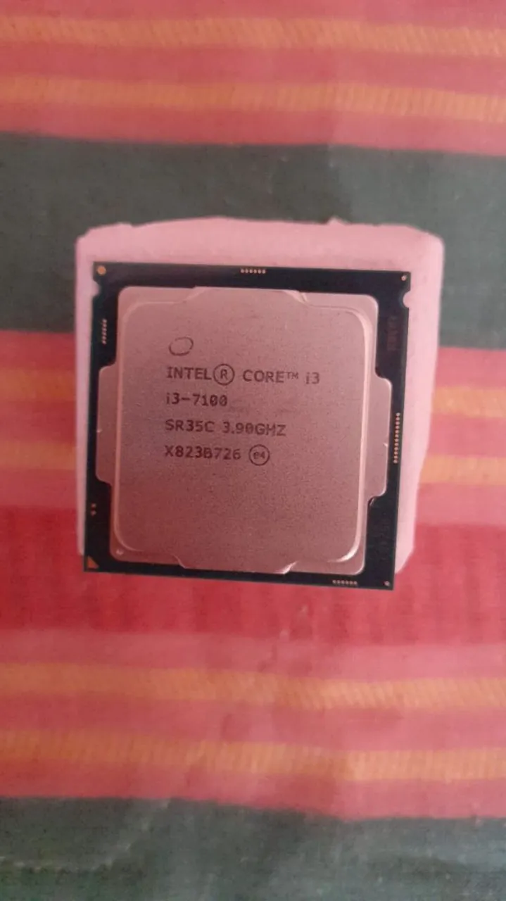 Processador Intel Core i3-7100 em perfeito estado barato!