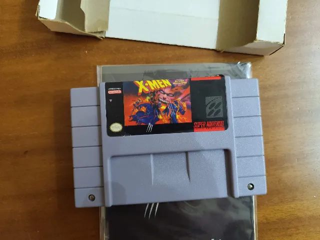 X-men Mutant Apocalypse Snes Super Nintendo Cib Gradiente - Jogos