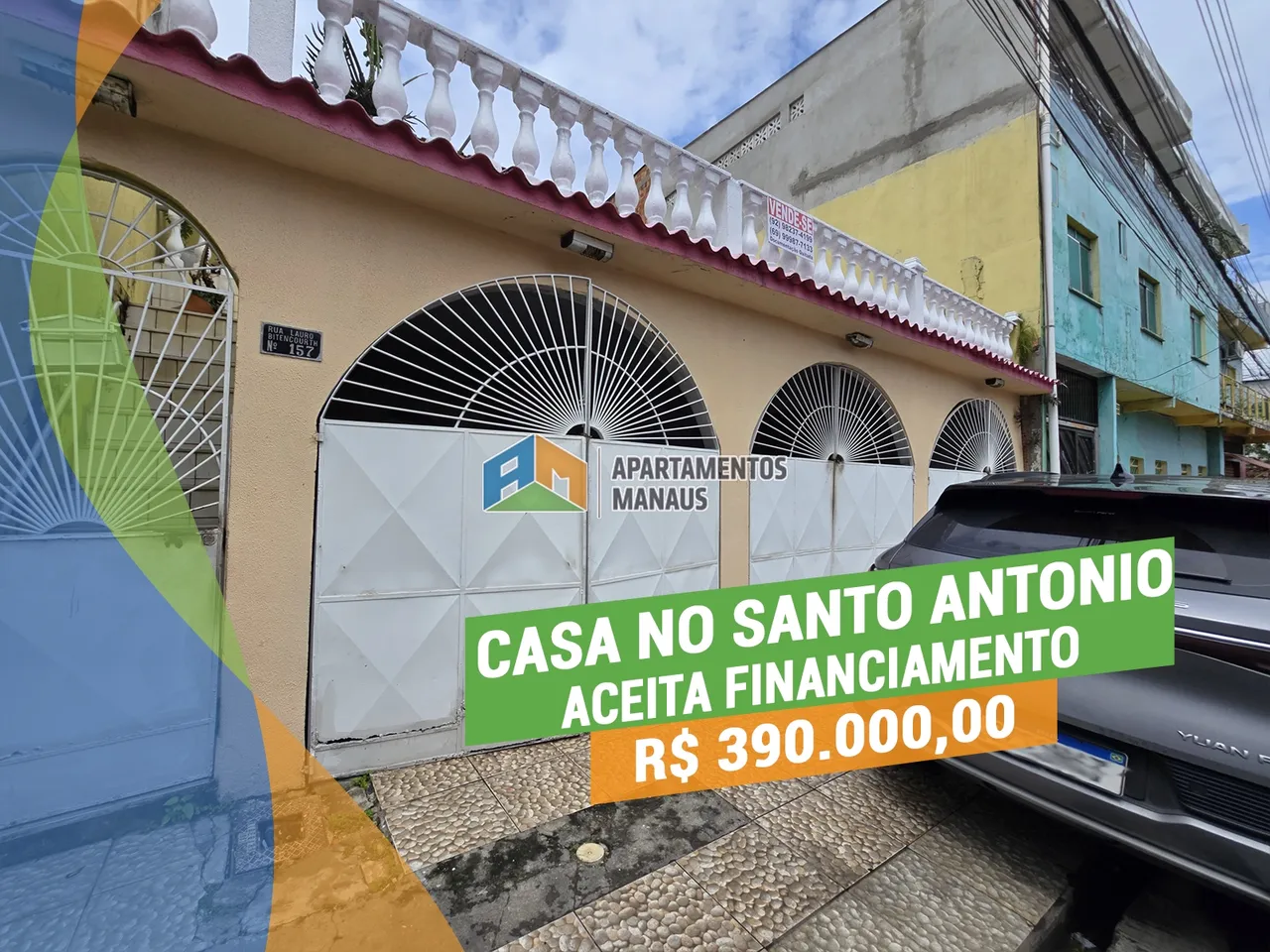 Casa c/ 4 Quartos(1 Suíte) no Santo Antônio