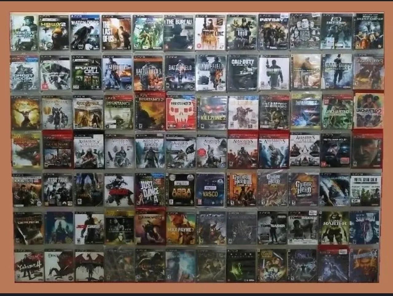 Coleção de jogos PS3 - Diversos títulos