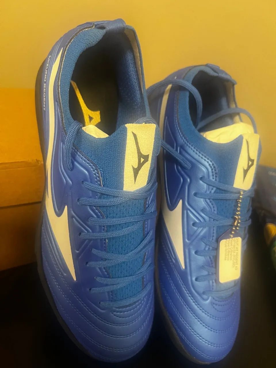Chuteiras society Mizuno Regent - Tamanho 41 - Novas - Foto 3