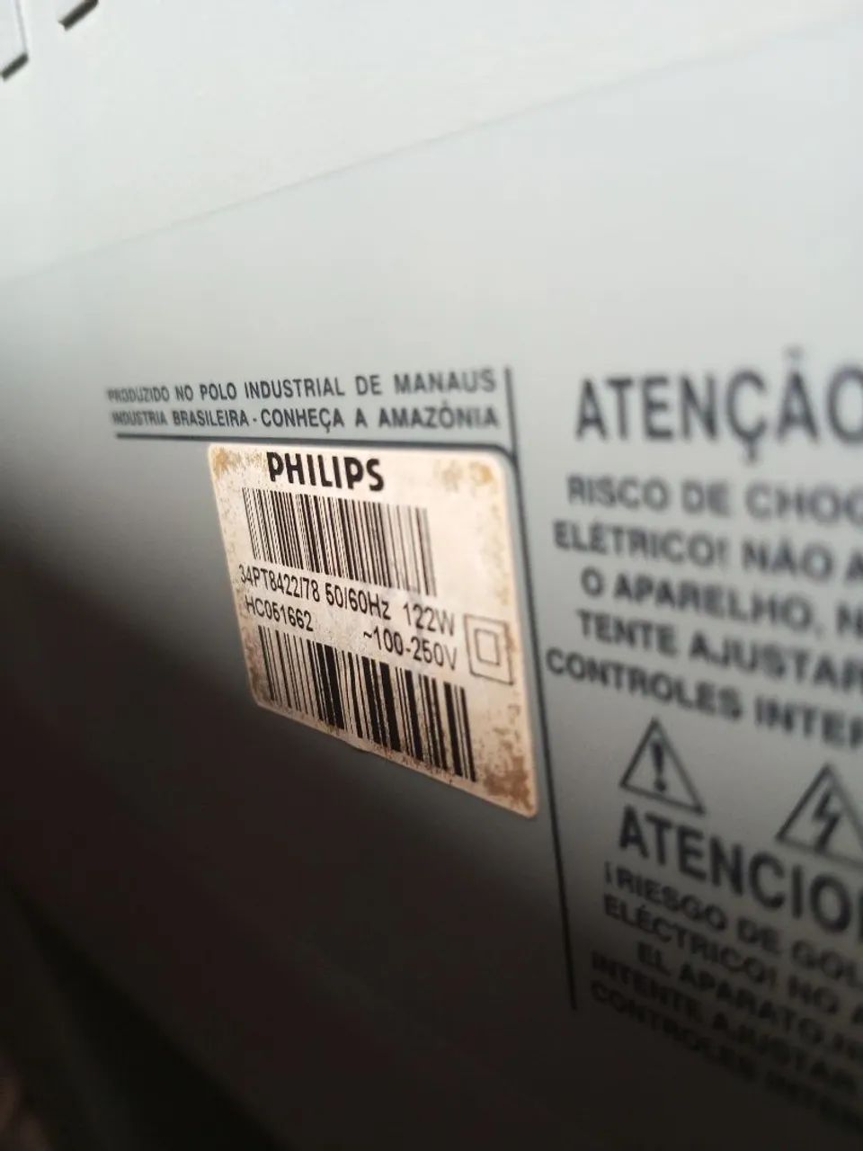 TV PHILIPS 34 INCHES, WITH REMOTE CONTROL.64315882324993122