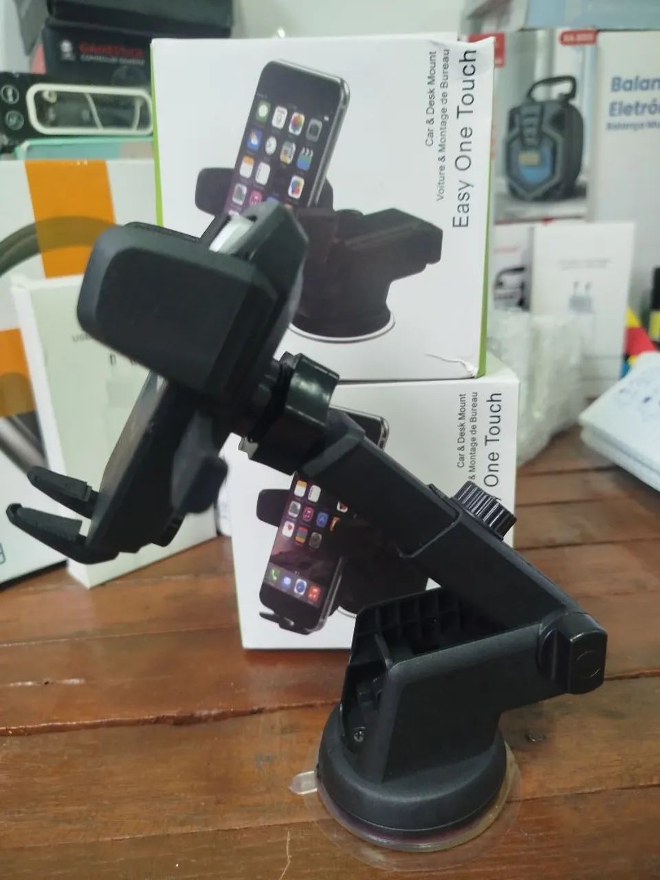 VENDO SUPORTE PARA CELULAR GPS CARRO UBER ROTAÇÃO DE 360 - Foto 3