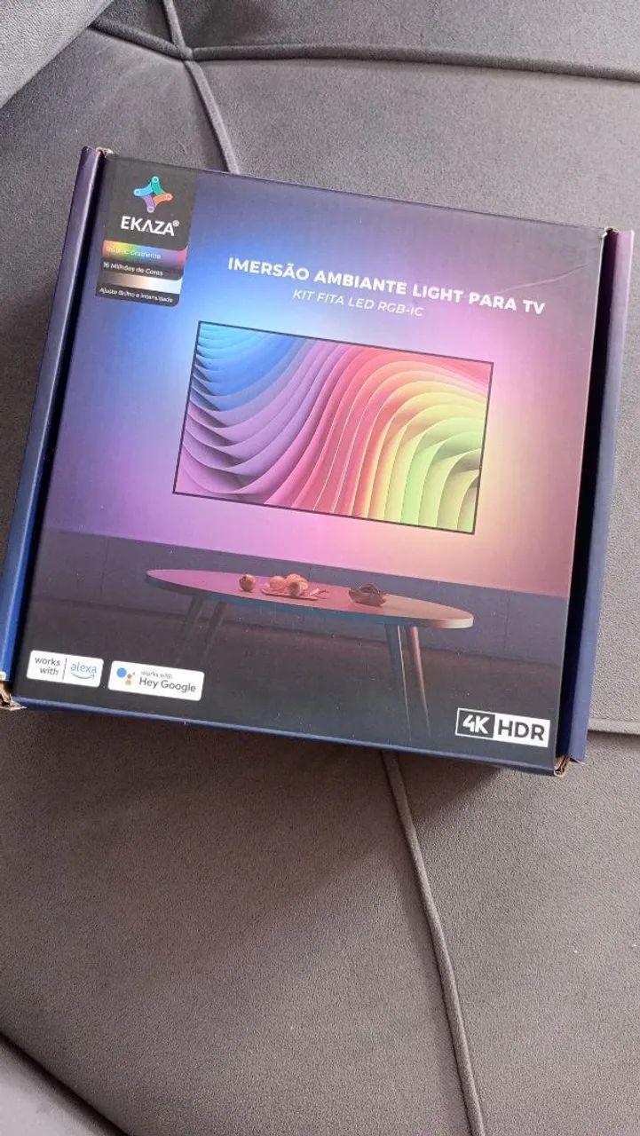 Iluminação Ambiente para TV - Ekaza RGB-IC