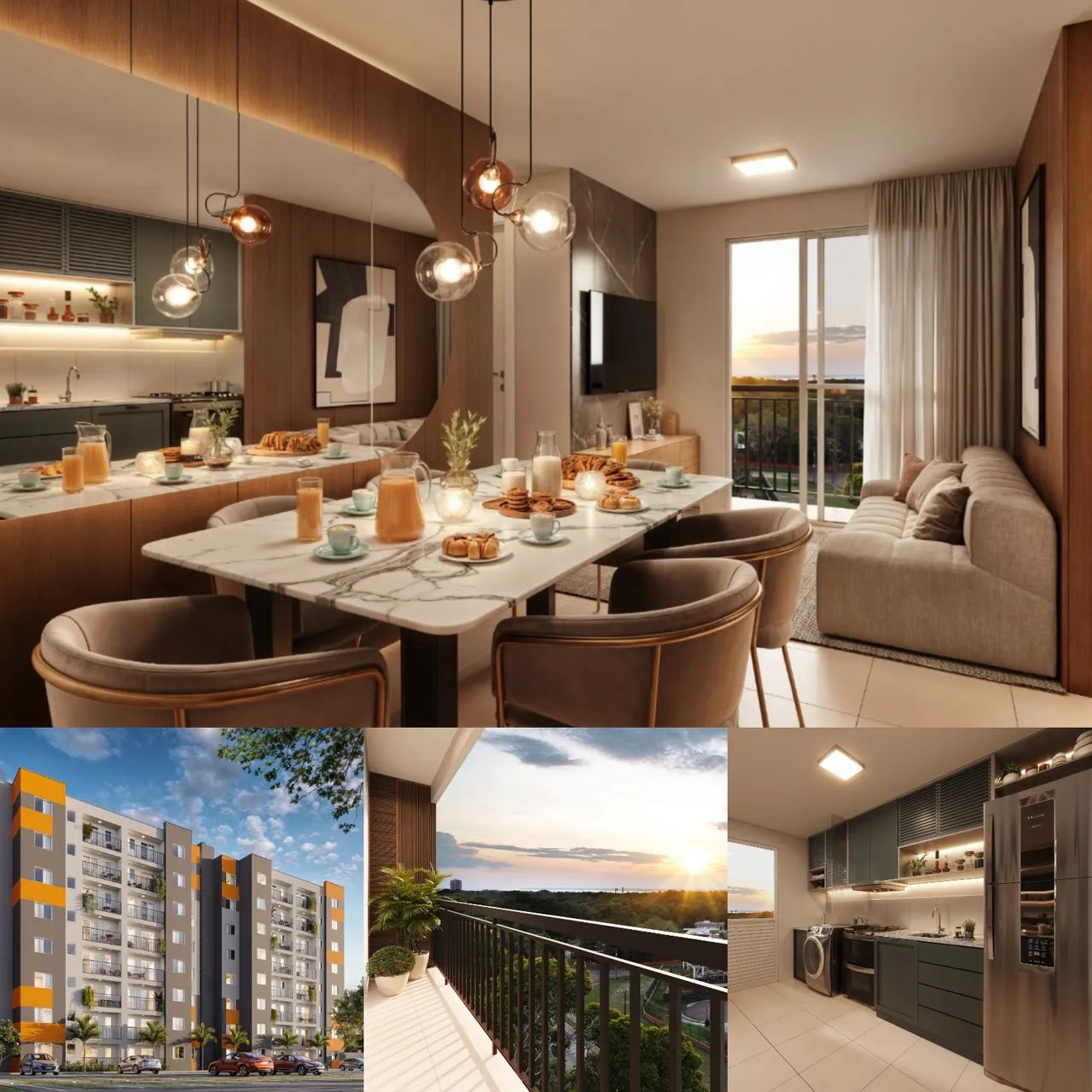 APARTAMENTO 2 OU 3 QUARTOS/ PONTA NEGRA/ USE FGTS NA ENTRADA - Foto 2