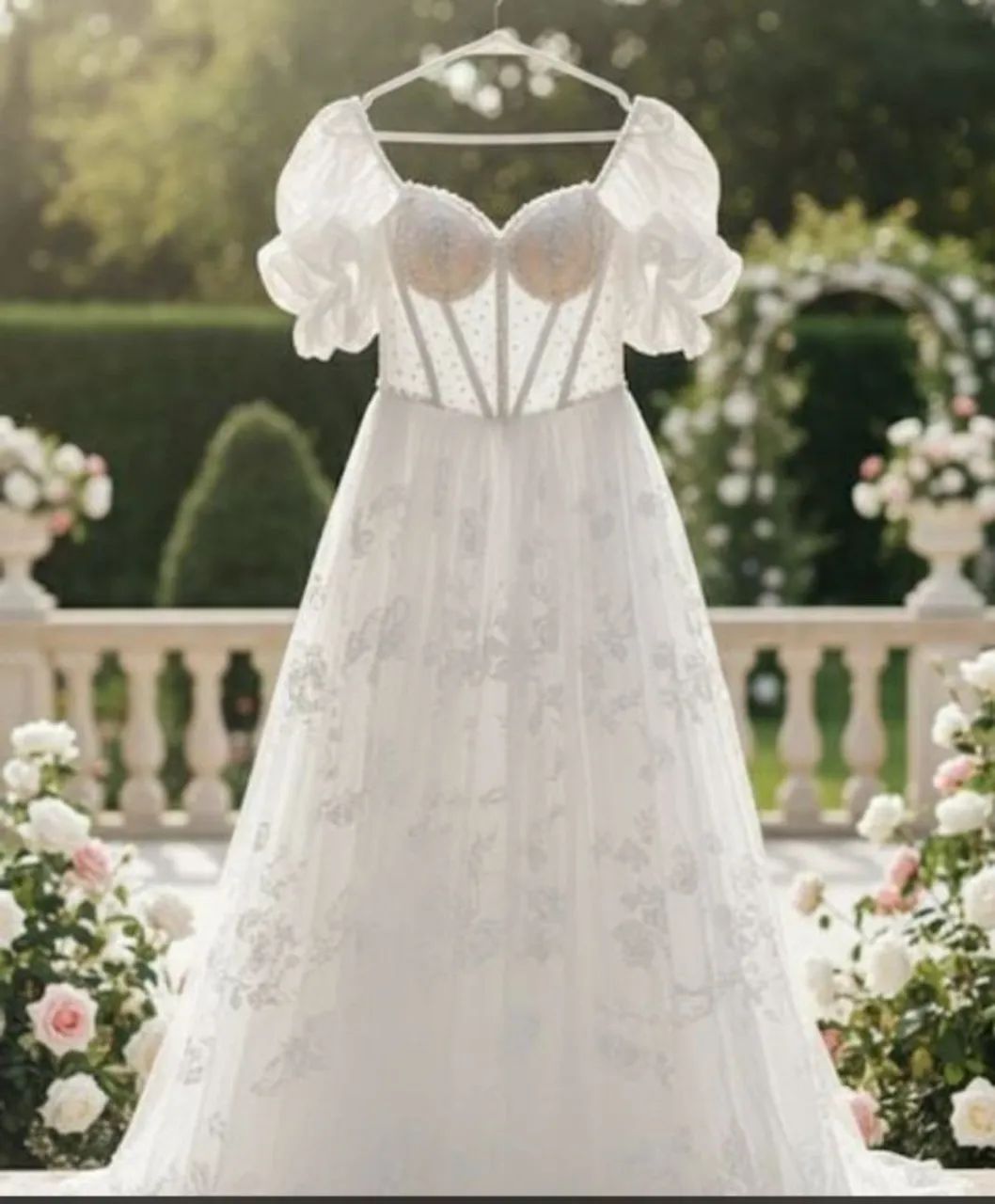 Noiva Romanticos Vestido De Noiva Venda Usado Vestido De Noiva