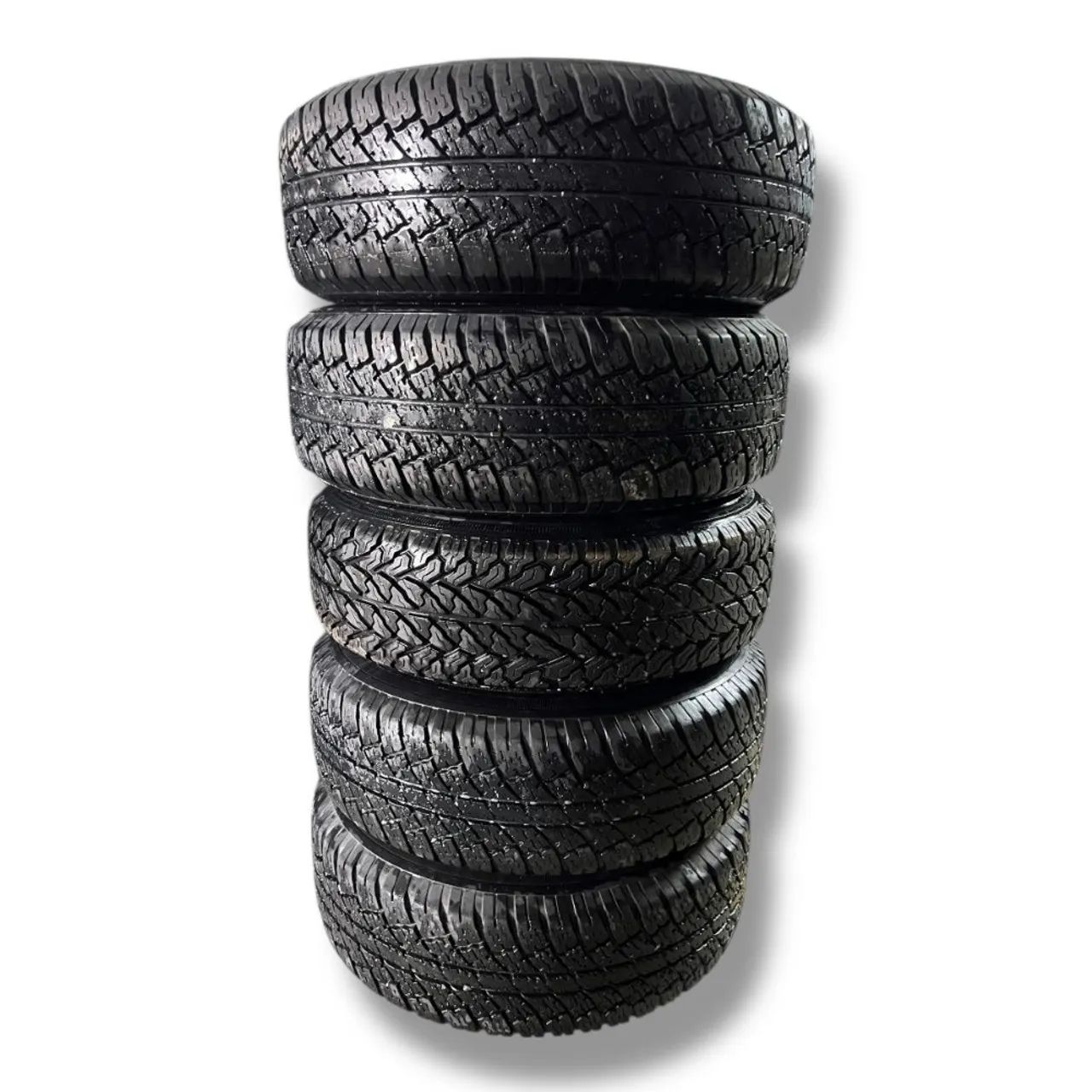 Jogo roda aro 16 com pneu 235 70 Mitsubishi pajero tr4  - Foto 7