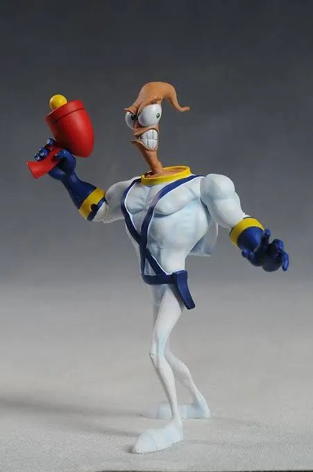 Earthworm Jim mezco 2012 (raro)