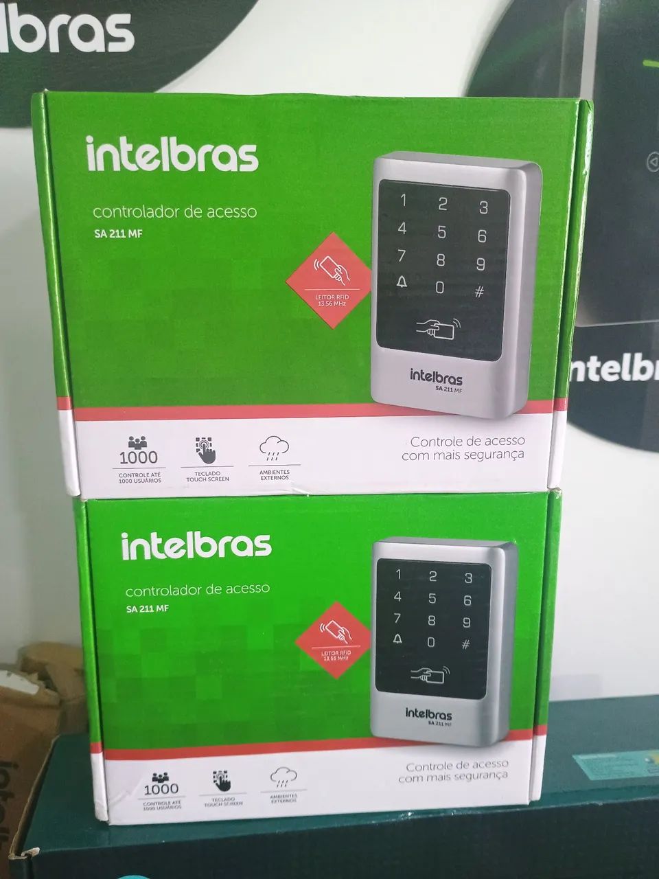 Controlador de Acesso Intelbras SA 211 MF - Novo