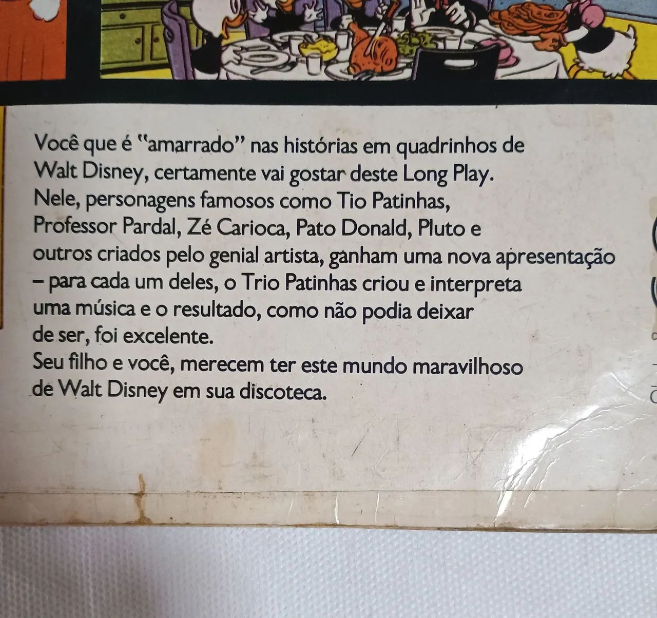LP DISCO VINIL WALT DISNEY COLEÇÃO  - Foto 3