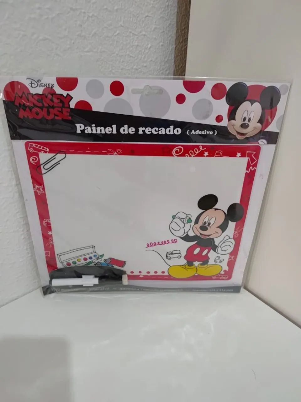 Painel de Recado Mickey Mouse